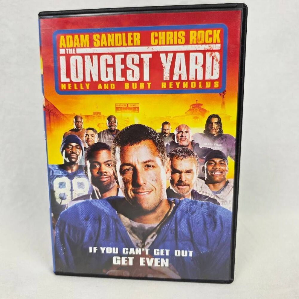 Longest Yard DVD Adam Sandler Comedy Film